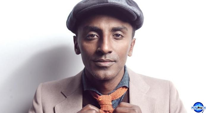 Photo of Marcus Samuelsson at a concert