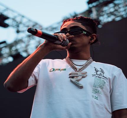 Photo of MC Stan at a show